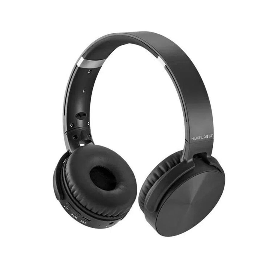 Fone de Ouvido Bluetooth Headset Premium Preto Multilaser PH264