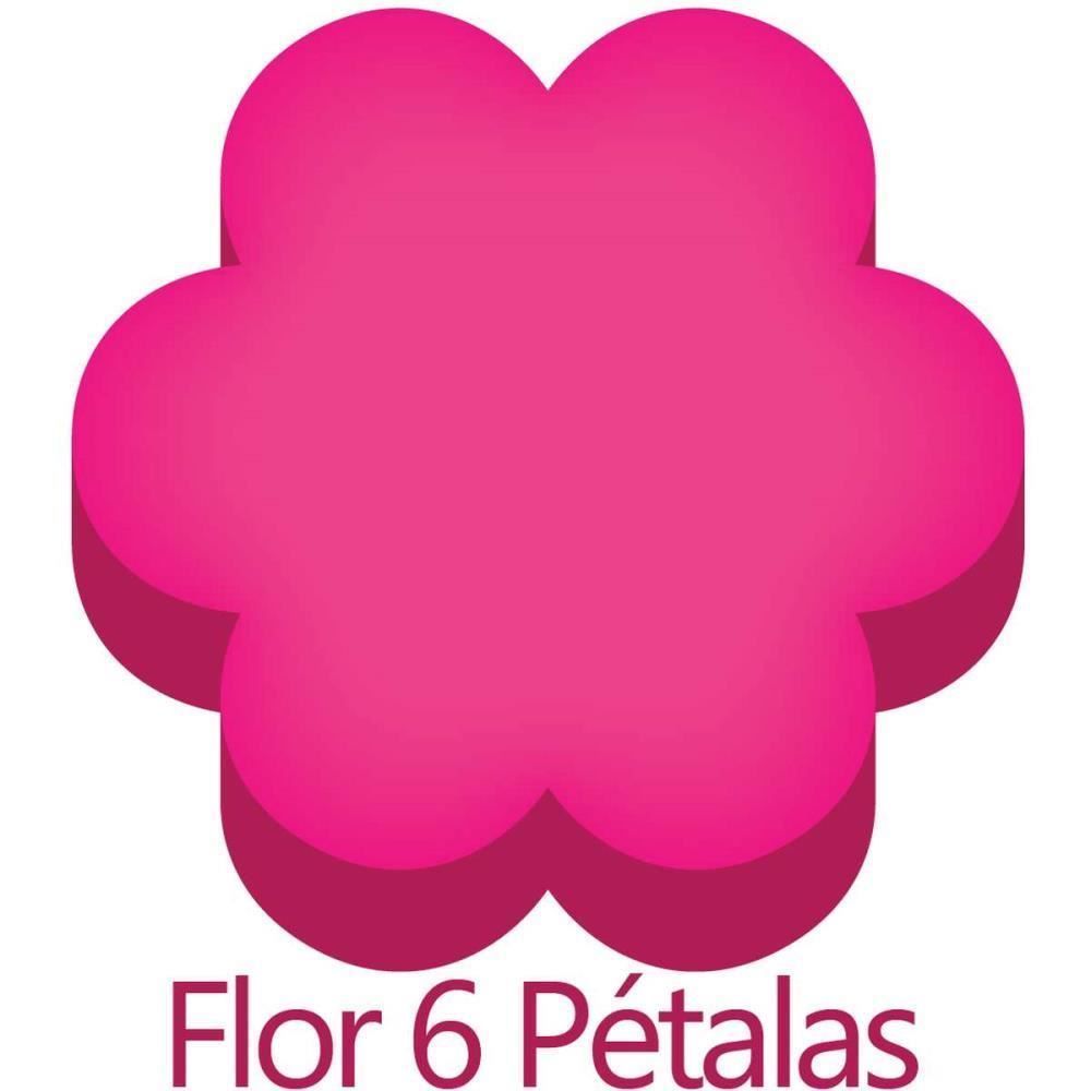 Furador Jumbo Premium Flor 6 Petalas 25mm Make +