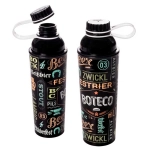 Garrafa Squeeze 660ml VIP Coqueteleira Happy Hour Plastútil 14429