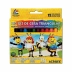 Giz de Cera Big 12 Cores 95g Triangular Acrilex 09312