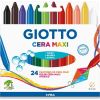Giz de Cera Maxi 24 Cores Giotto 202203ES