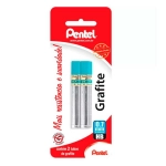 Grafite 0.7mm HB Pentel Hi Polymer Super c/2 Unid c/12 Unid SM/50-HB