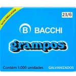 Grampo Enak 23/06 Galvanizado Bacchi c/1000 Unid