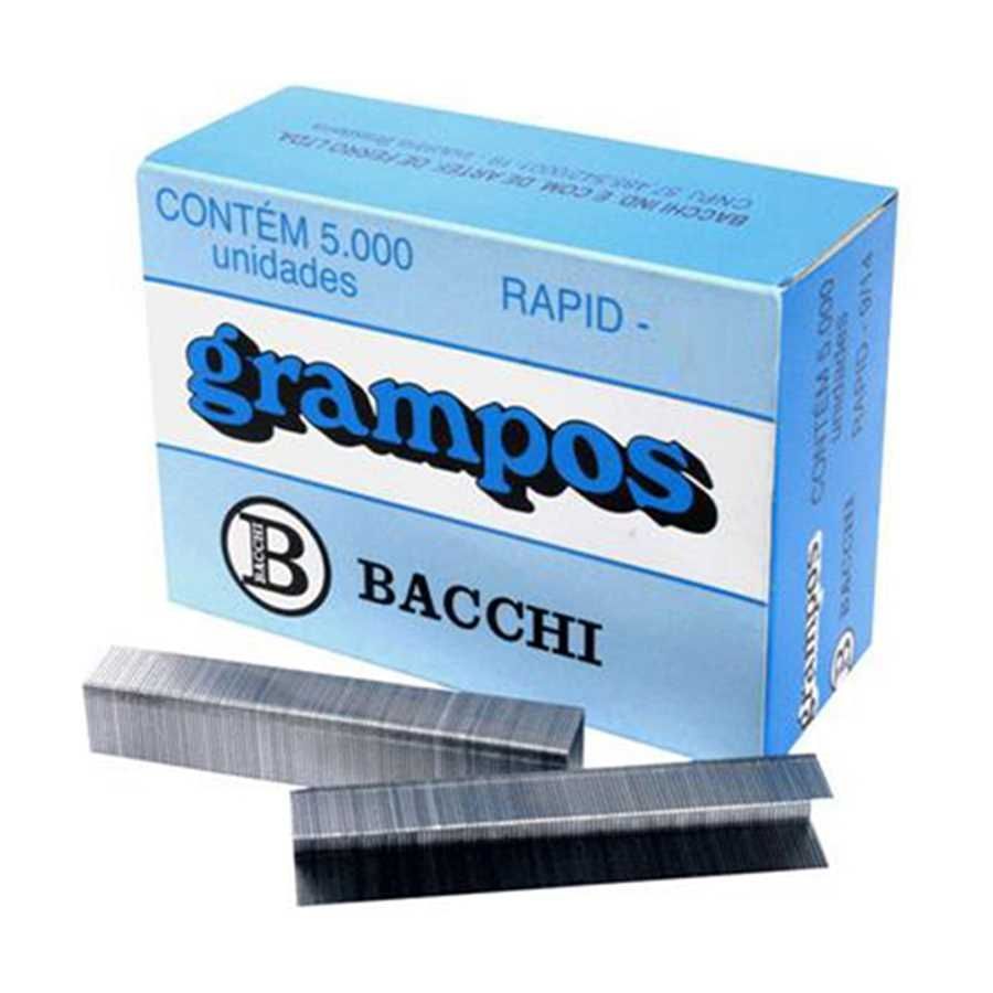 Grampo Rapid 9/12 Galvanizado com 5000 unidades - Bacchi