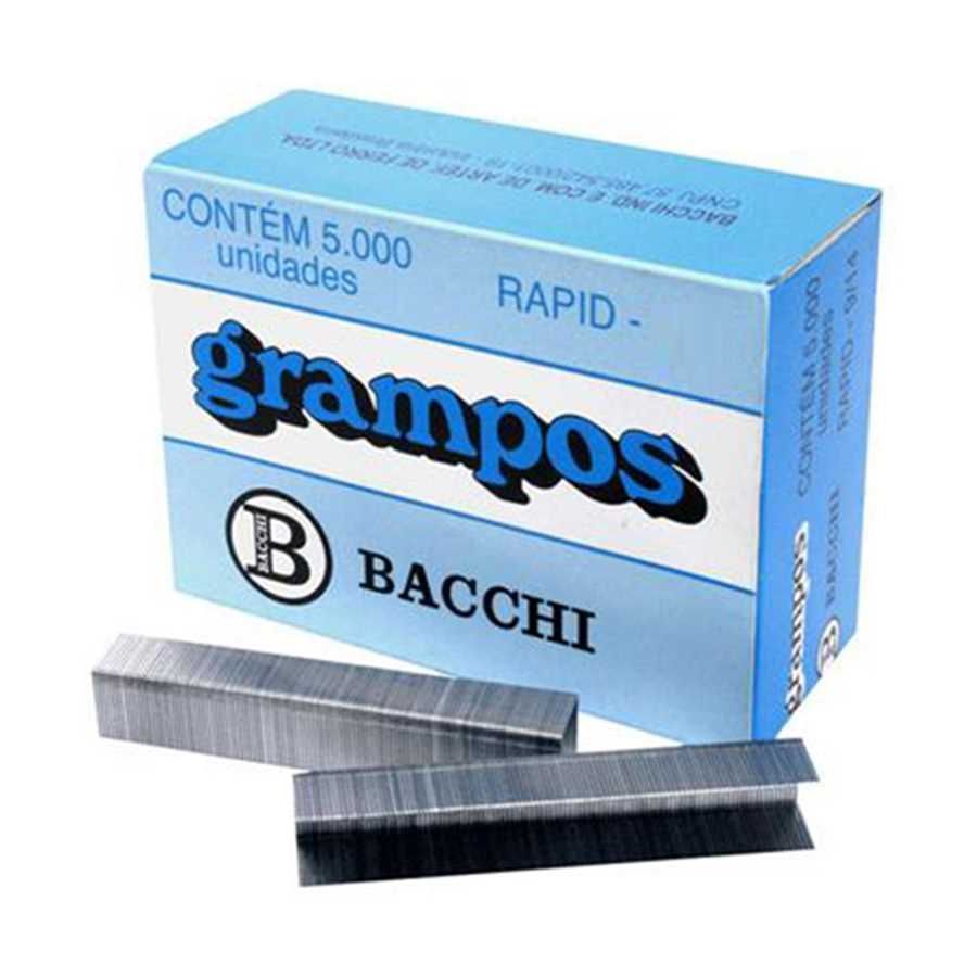 Grampo Rapid 9/14 Galvanizado com 5000 unidades - Bacchi