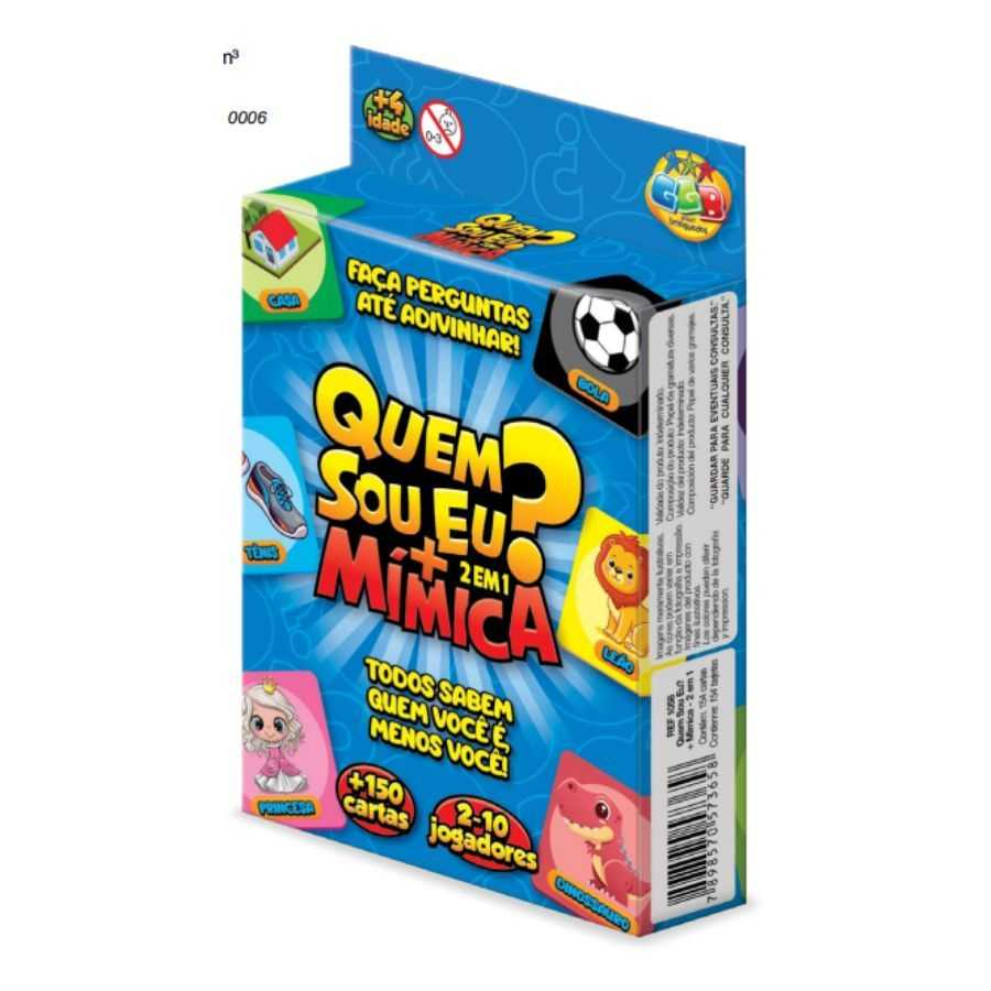 Jogo Educativo E Pedagógico Infantil De Madeira Quem Sou Eu