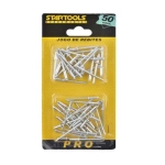 Rebite Aluminio 4x8mm c/30 e 5x10mm c/20 Unid Startools