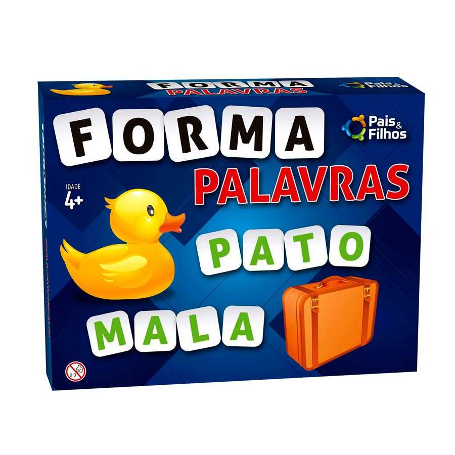 Jogo Diverso Forma Palavras e Filhos 