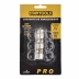 Abraçadeira Ferro Modelo Alemão c/6 Unid 10x16mm / 13x19mm com Parafuso Aço Inox Startools