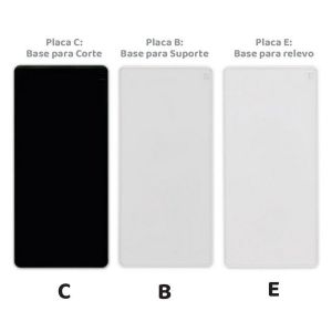 Kit Refil Placas B,C,E p/ Maq. Corte Mini Elegance Toke e Crie