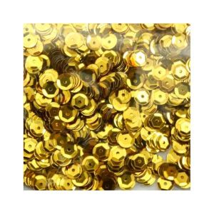Lantejoula Nº 6 1000 Unid Metalizado Honey - Ouro