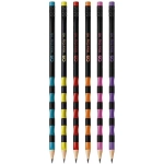 Lápis Preto com Borracha Nº2 Redondo Cis Wave Grip HB Und 