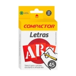 Letras e Números Vazados ABC 45mm Compactor