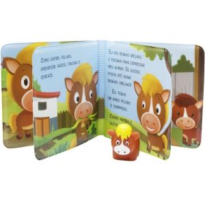 Livro Infantil 0 a 2 Anos Amiguinhos Luminosos no Banho: Cavalo Todolivro