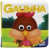 Livro Infantil 0 a 2 Anos Amiguinhos Luminosos no Banho: Galinha Todolivro