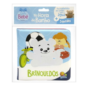 Livro Infantil 0 a 2 Anos - Na Hora Do Banho Brinquedos Todolivro 