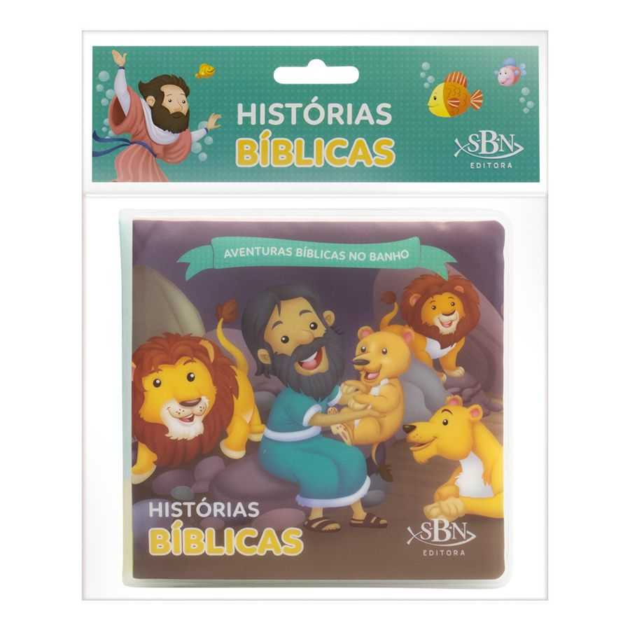 Livro Infantil 0 a 3 Anos Aventuras Biblicas no Banho Todolivro 