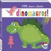 Livro Infantil 2 a 4 Anos - Ver, Tocar e Sentir: Dinossauros! Happy Books