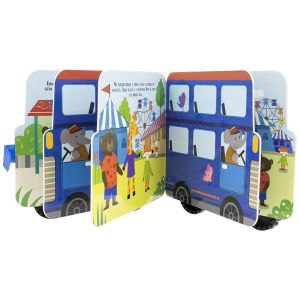 Livro Infantil 3 a 5 Anos - Aventura Sobre Rodas: O Ônibus do Eric Happy Books