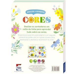 Livro Infantil 3 a 5 Anos - Deslize e Combine: Cores Happy Books