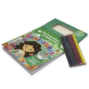 Livro Infantil 3 a 5 Anos - Kit de Pintura do Pequeno Artista Sereiazinhas Todolivro 