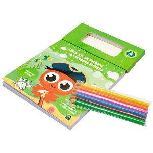 Livro Infantil 3 a 5 Anos - Kit de Pintura do Pequeno Artista: Verde Todolivro 1157086