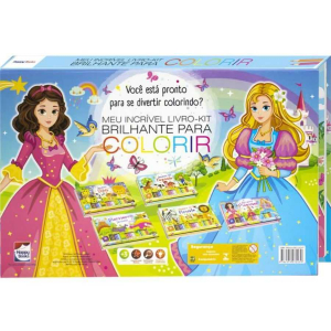 Livro Infantil 3 a 5 Anos - Meu Incrível Livro Brilhante: Princesas Happy Books