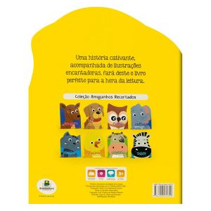 Livro Infantil 3 a 6 Anos Amiguinhos Recortados Caozinho Todolivro 