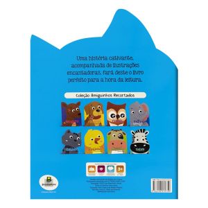 Livro Infantil 3 a 6 Anos Amiguinhos Recortados GatinhoTodolivro 