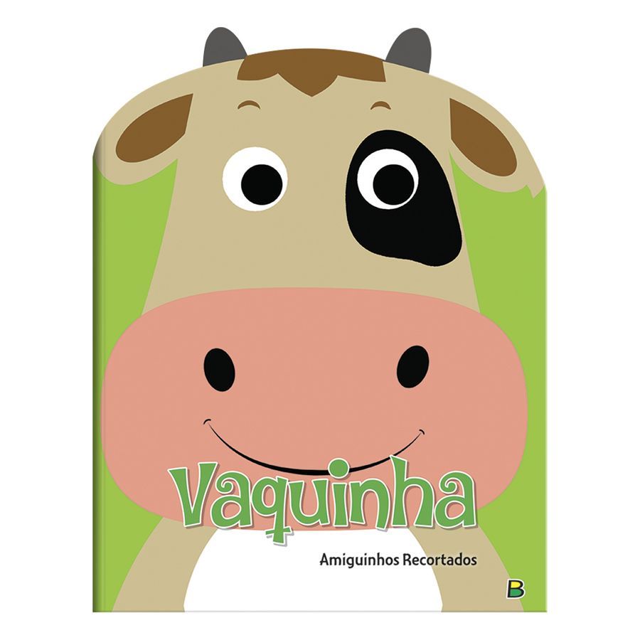 Livro Infantil 3 a 6 Anos Amiguinhos Recortados Vaquinha Todolivro 