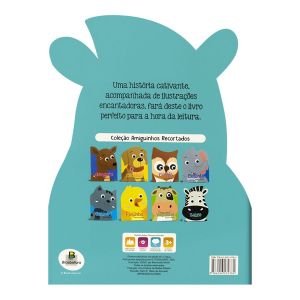 Livro Infantil 3 a 6 Anos Amiguinhos Recortados ZebraTodolivro