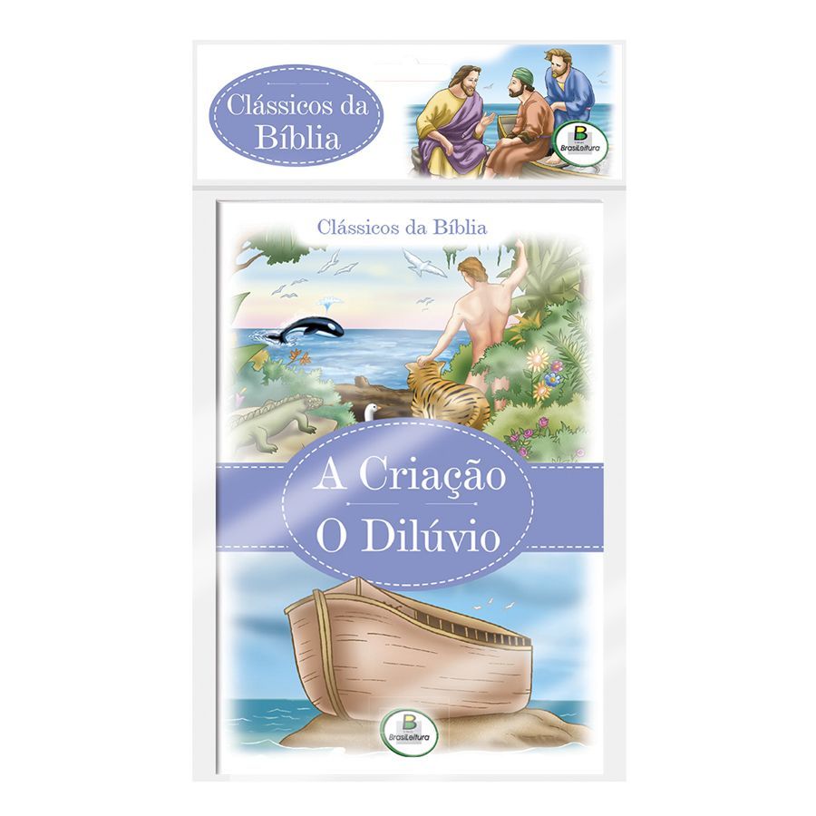 Livro Infantil 5 a 8 Anos Classicos da Biblia Kit 10 livros Todolivro 1085042