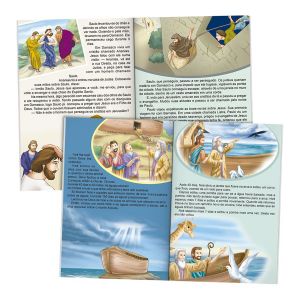 Livro Infantil 5 a 8 Anos Classicos da Biblia Kit 10 livros Todolivro 1085042
