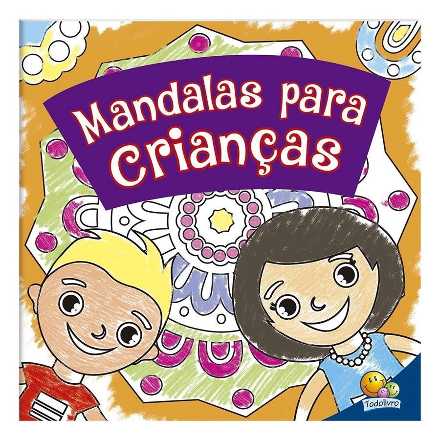 Livro Infantil 3 a 6 Anos - Colorindo Mandalas Todolivro 1149792