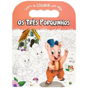 Livro Infantil 3 a 6 Anos Livro de Colorir com Alça TodoLivro