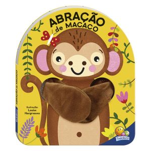 Livro Infantil 3 a 6 Anos - Livro Dedoche Abracao de Macaco Todolivro 