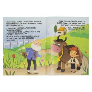 Livro Infantil 3 a 6 Anos - Mini Clássicos c/ Quebra Cabeça: João e o Pé de Feijão Todolivro 1159259