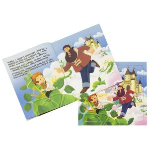 Livro Infantil 3 a 6 Anos - Mini Clássicos c/ Quebra Cabeça: João e o Pé de Feijão Todolivro 1159259
