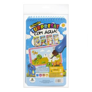 Livro Infantil 3 a 6 Anos Surpresas com Agua Dinossauros Todolivro 