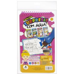 Livro Infantil 3 a 6 Anos Surpresas com Água Princesas Todolivro 