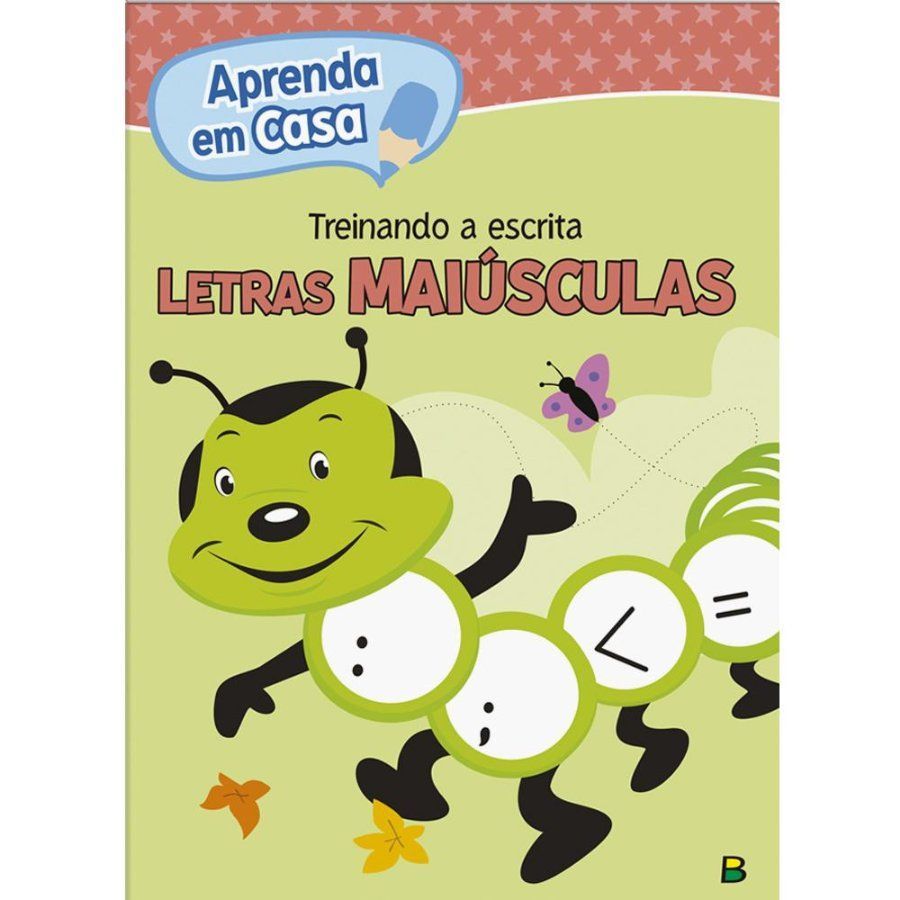 Livro Infantil 3 a 6 Anos Treinando a Escrita: Letras Maiúsculas Todolivro