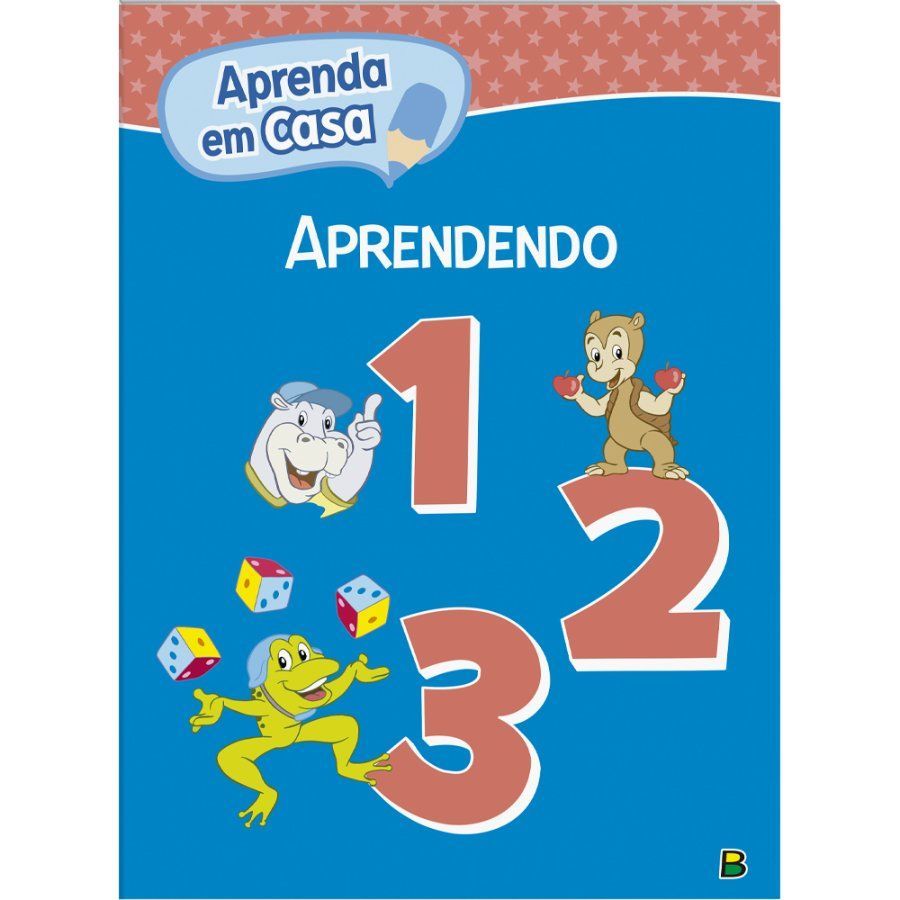 Livro Infantil 4 a 6 Anos Aprendendo O 123 Todolivro
