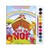 Livro Infantil 4 a 6 Anos Brincando Com Aquarelas arca de Noe Todolivro 