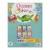 Livro Infantil 4 a 6 Anos Cores em Ação Oceano para Colorir Todolivro 