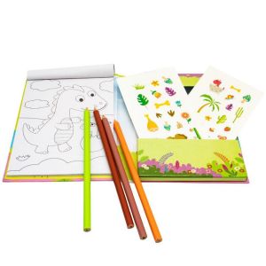 Livro Infantil 4 a 6 Anos - Superkit de Colorir: Dinossauros Todolivro 1164333