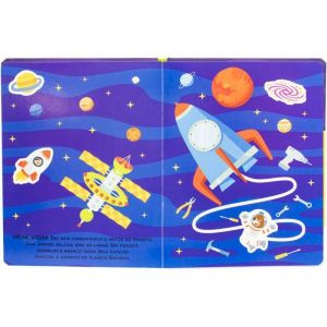 Livro Infantil 4 a 6 Anos - Vamos Explorar! Espaço Happy Books