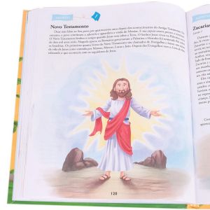Livro Infantil 6 a 10 Anos - 365 Histórias da Bíblial Happy Books 302899