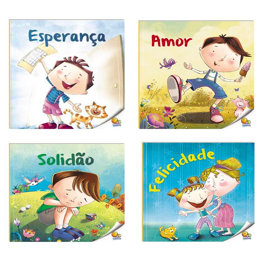 Livro Infantil 6 a 10 Anos - Descobrindo Emoções TodoLivro
