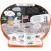 Livro Infantil 6 a 10 Anos - Livro-Globo: Explore o Sistema Solar Happy Books