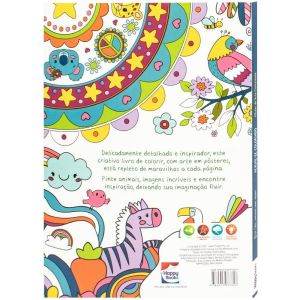 Livro Infantil 6 a 10 Anos - Zen Zoo Acalme-se Colorindo Happy Books 310239